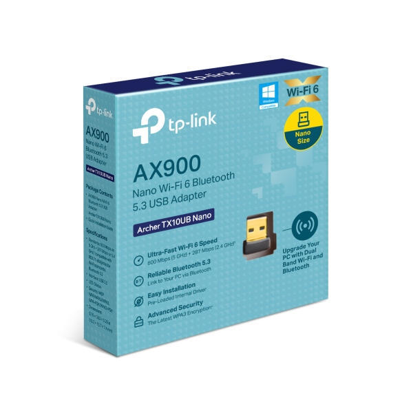 ადაფტერი, Archer TX10UB Nano, TP-Link, .