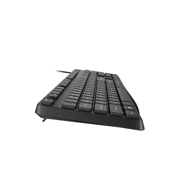 კლავიატურა, KB-117S, Genius, Multimedia, RU, USB, შავი (Black).