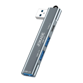 Jokade JC022  KUXUN Series 4 in 1 converter (USB to Type-C+USB2.0*2+USB3.0)