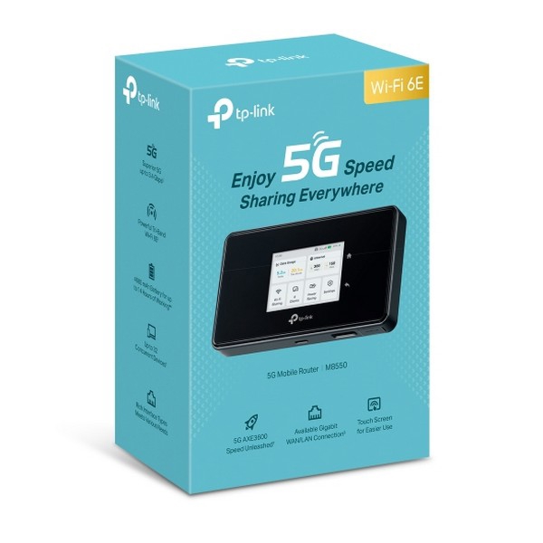 უკაბელო როუტერი TP-Link M8550 5G LTE Mobile Wi-Fi(M8550)