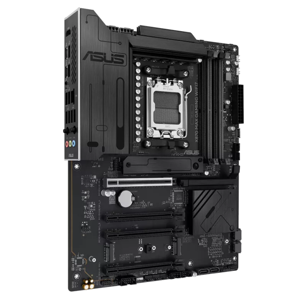 Motherboard ASUS X870 MAX GAMING WIFI7 sAM5 X870 4xDDR5 M.2 HDMI USB Type-C Wi-Fi BT ATX