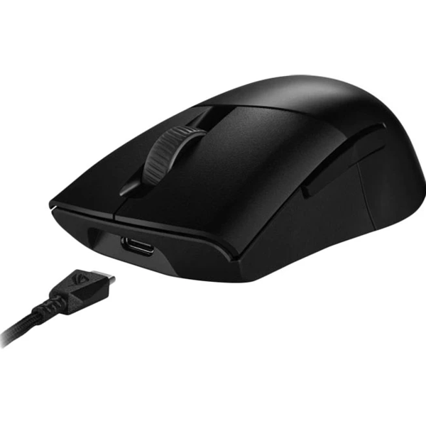 Mouse ASUS ROG Keris AimPoint, RGB, USB-A/WL/BT, чёрный