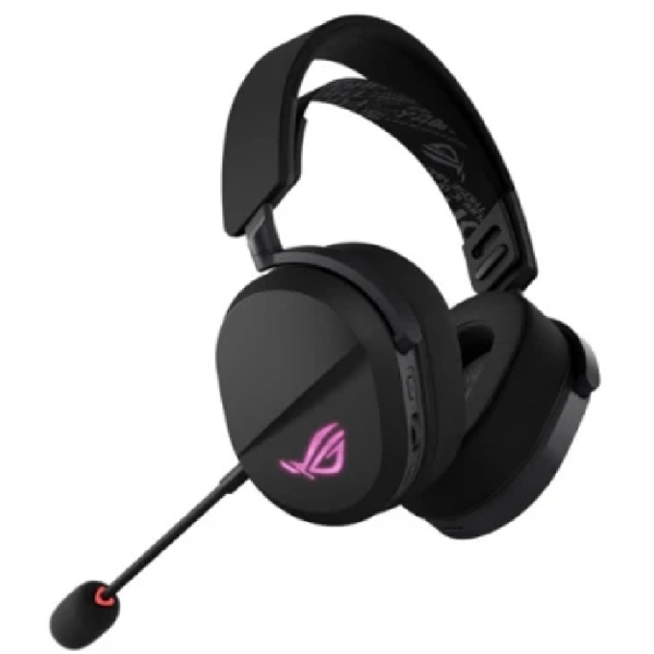 Headset ASUS ROG Pelta, USB-A/BT/WL, RGB, 1.8м, black