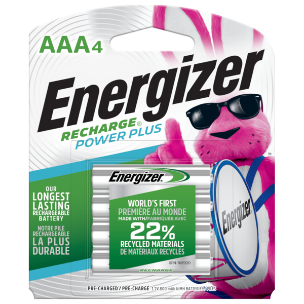 7005- Energizer Power Plus Rech AAA CH 700mAh 