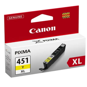 Cartridge/ Canon Original/ Canon CLI-451 XL Yellow for PIXMA IP7240, iP8740, iX6840, MG5440, MG5540, MG5640, MG6340, MG6440, MG6640, MG7140, MG7540,