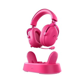 Headset MCHOSE V9Turbo, USB-A/WL/BT, Berry Red