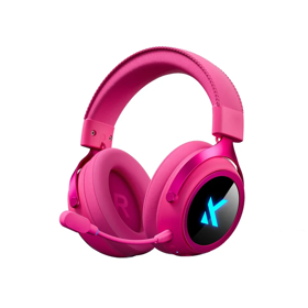 Headset MCHOSE X9, USB-A/WL/BT, Rose Red