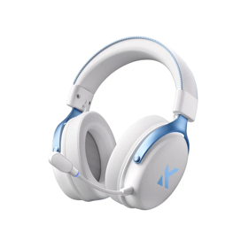 Headset MCHOSE V9 Pro, USB-A/WL/BT, Sky White