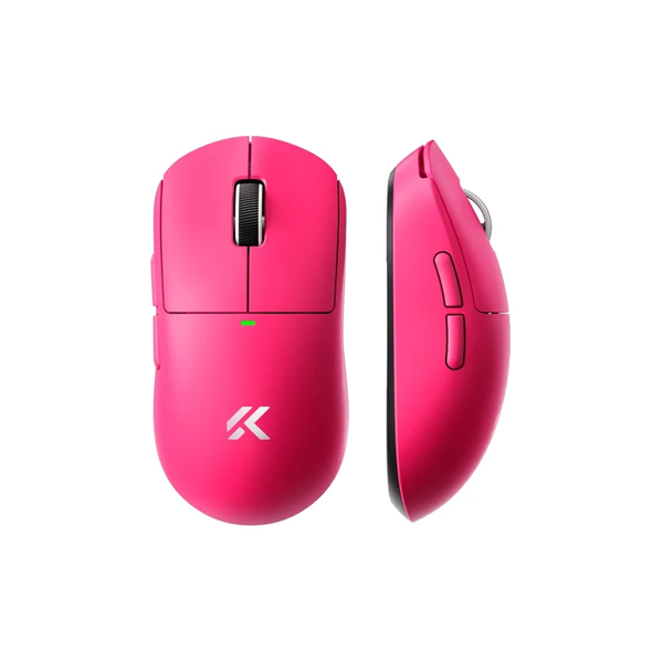 Mouse MCHOSE A5 V3 Ultra, USB-A/WL/BT, 8k, Rose Red