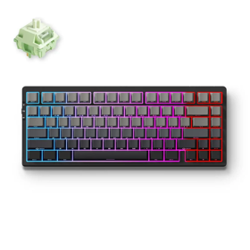 keyboard MCHOSE G75 Pro, Matcha Latte, USB-A/WL/BT, RGB, black
