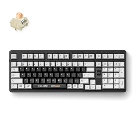 keyboard MCHOSE x Unbox Therapy UT98, Icy Creamsicle, USB-A/WL/BT, RGB, Classic Therapy