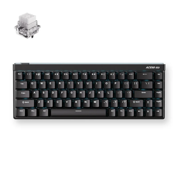 keyboard MCHOSE Ace 68 Air Hall Effect, Mount Tai Magnetic, 8K, USB-A, RGB, Aurora Black