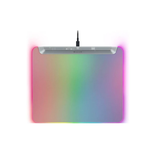 Razer Mouse Pad Firefly V2 Pro, M (360x278x4.6mm), RGB, Phantom White Ed.