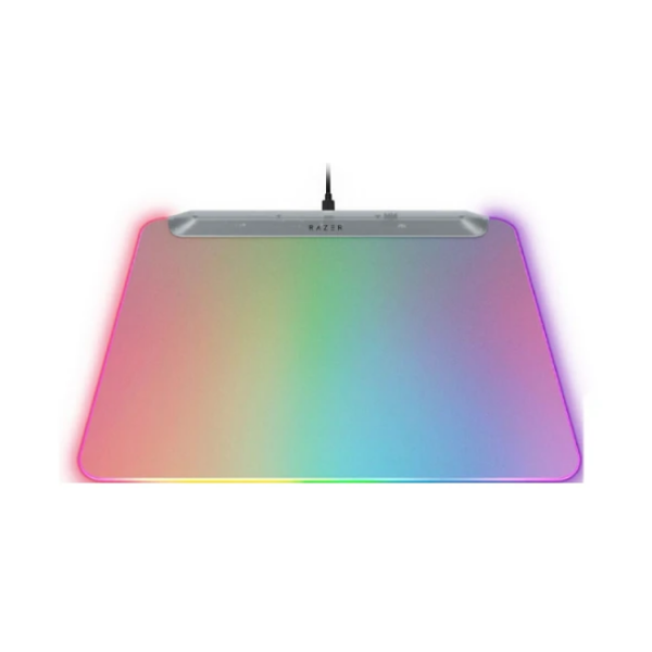 Razer Mouse Pad Firefly V2 Pro, M (360x278x4.6mm), RGB, Phantom White Ed.