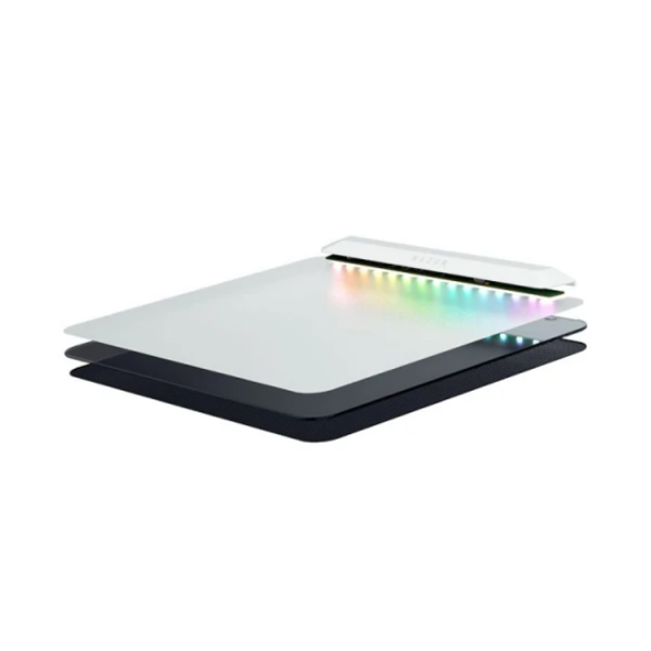 Razer Mouse Pad Firefly V2 Pro, M (360x278x4.6mm), RGB, white