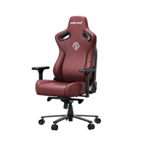 AndaSeat Chair Kaiser 3E, PVC leather, 4D-Armrests, maroon