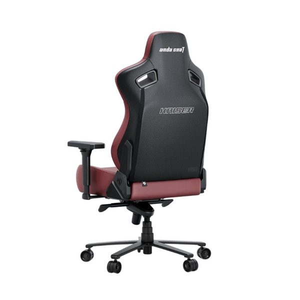 AndaSeat Chair Kaiser 3E, PVC leather, 4D-Armrests, maroon