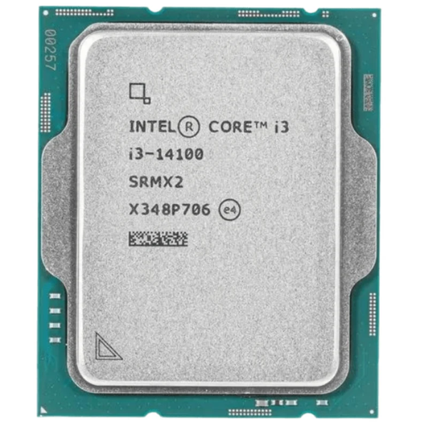 Intel CPU Core i3-14100 4C/8T 3.5GHz 12Mb LGA1700 60W TRAY