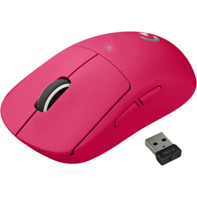 Mouse/ LOGITECH G PRO X SUPERLIGHT Wireless Gaming Mouse - MAGENTA - EER2