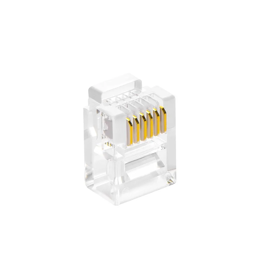 ჯეკები  360 B RJ12     PLUG   6P6C