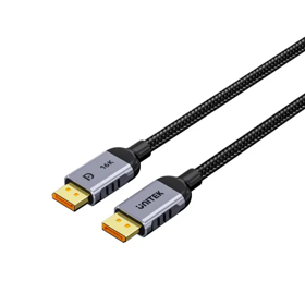კაბელი, C1626GY01-2M, UNITEK, 2M DisplayPort 2.1 Cable 16K 60Hz & 4K@240Hz.
