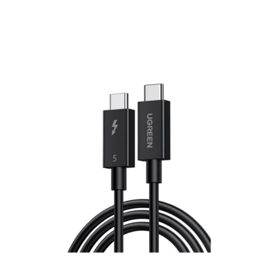 ვიდეო კაბელი UGREEN L703 (45996), 240W, Type-C Thunderbolt 5 Cable, 1m, Black