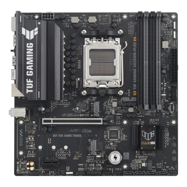 ASUS Motherboard TUF GAMING A620AM-PLUS sAM5 A620 4xDDR5 HDMI DP mATX