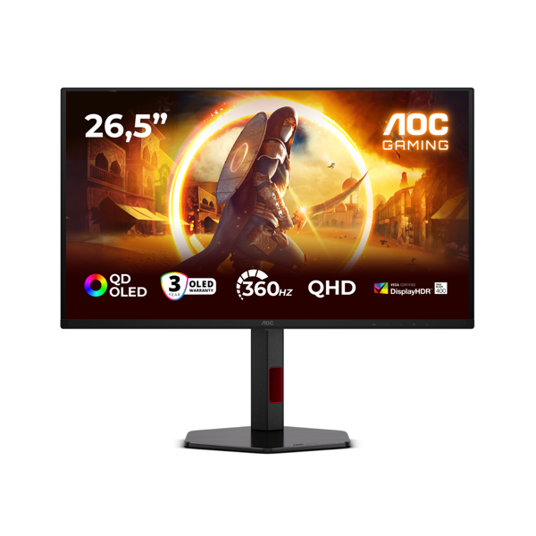 მონიტორი / AOC 27" OLED 360Hz / Q27G4SDR