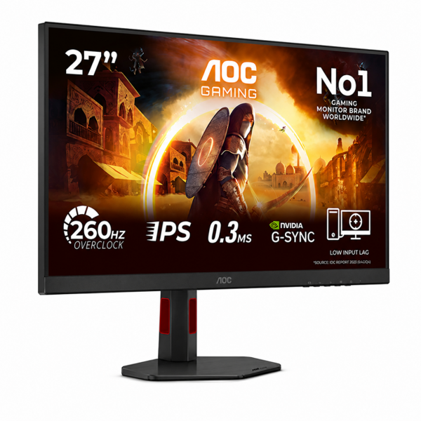 მონიტორი / AOC 27" Gaming FHD 260Hz / 27G4ZR