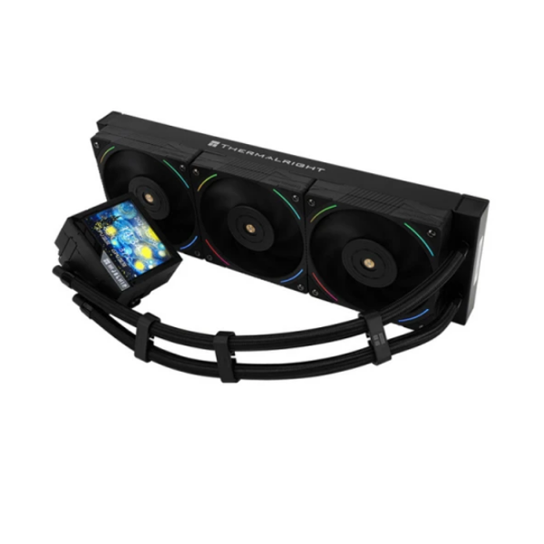 ქულერი: THERMALRIGHT Mjolnir Vision 360 BLACK ARGB CPU Universal Cooler (in bulk)