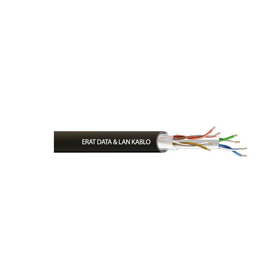 ქსელის კაბელი გარე გამოყენების CAT 6 F/UTP 4x2x23 AWG-CU - PE DATA / LAN CABLE/11474