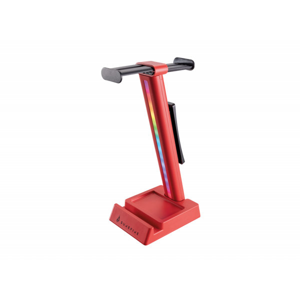 ყურსასმენის სადგამი SF VinsonN1 RGB Headset Stand Red (048846) 023942488460
