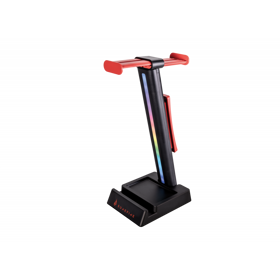 ყურსასმენის სადგამი SF VinsonN1 RGB Headset Stand Blk (048845) 023942488453