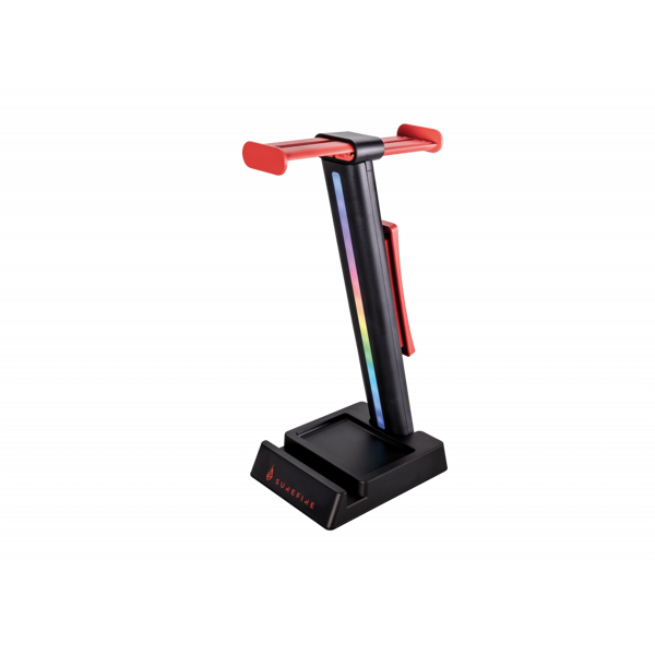 ყურსასმენის სადგამი SF VinsonN1 RGB Headset Stand Blk (048845) 023942488453