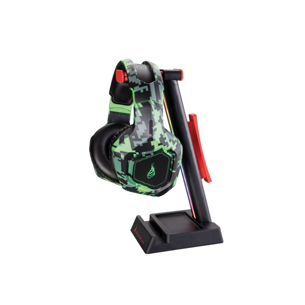 ყურსასმენის სადგამი SF VinsonN1 RGB Headset Stand Blk (048845) 023942488453
