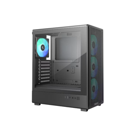 ქეისი, CC550 4F, DEEPCOOL, High-Airflow-Mid-Tower-ATX-case, შავი.