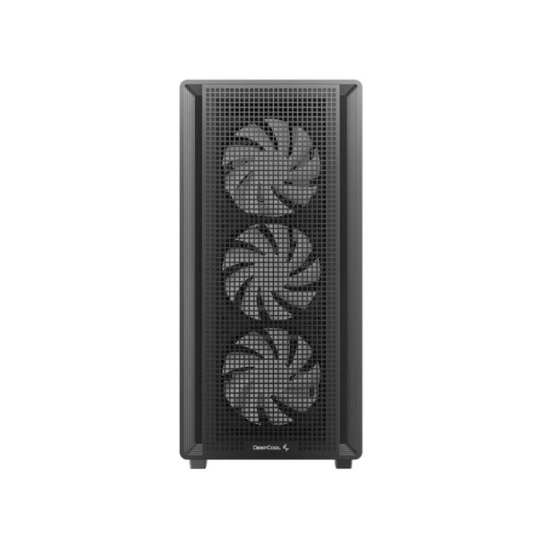 ქეისი, CC550 4F, DEEPCOOL, High-Airflow-Mid-Tower-ATX-case, შავი.