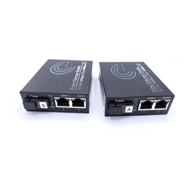 Spectacular Gigabit Ethernet 10/100/1000M 1 SFP Slot with 1 RJ45 Optical Fiber Mini Media Converter