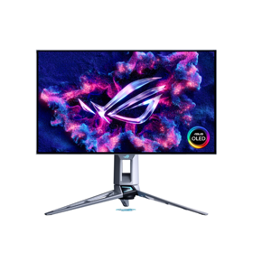Monitor Asus 26.5" ROG Swift PG27AQWP-W 2xHDMI, DP 2.1, 3xUSB, WOLED, 2560x1440, Dual-Mode (QHD @ 540Hz, HD @ 720Hz), 0.02ms, DCI-P3 99.5%, G-SYNC, Ne