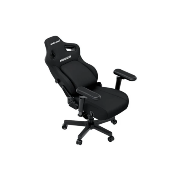 AndaSeat Chair Kaiser 4 V2, linen fabric, 6D-Armrests, black