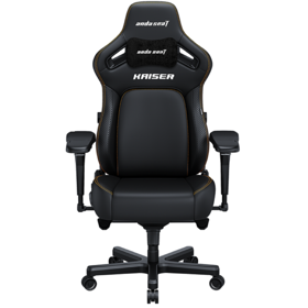 AndaSeat Chair Kaiser 4 V2, PVC leather, 6D-Armrests, black