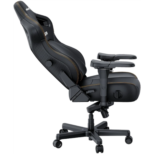 AndaSeat Chair Kaiser 4 V2, PVC leather, 6D-Armrests, black
