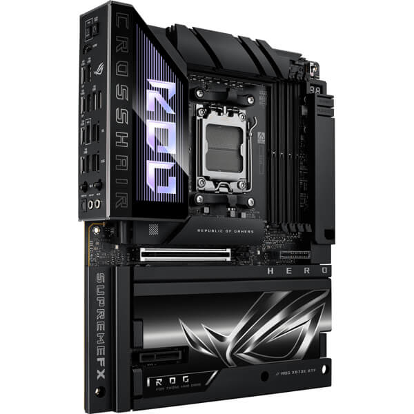 ASUS Motherboard ROG CROSSHAIR X870E HERO BTF sAM5 X870E 4xDDR5 M.2 HDMI Wi-Fi BT ATX