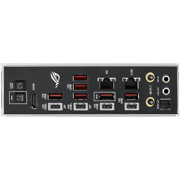 ASUS Motherboard ROG CROSSHAIR X870E HERO BTF sAM5 X870E 4xDDR5 M.2 HDMI Wi-Fi BT ATX