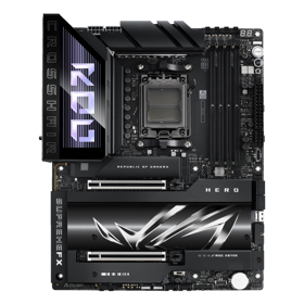 ASUS Motherboard ROG CROSSHAIR X870E HERO sAM5 X870E 4xDDR5 M.2 HDMI Wi-Fi BT ATX