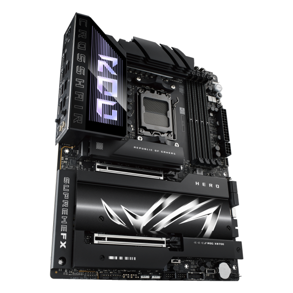 ASUS Motherboard ROG CROSSHAIR X870E HERO sAM5 X870E 4xDDR5 M.2 HDMI Wi-Fi BT ATX
