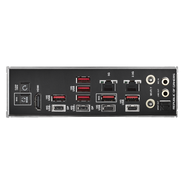 ASUS Motherboard ROG CROSSHAIR X870E HERO sAM5 X870E 4xDDR5 M.2 HDMI Wi-Fi BT ATX