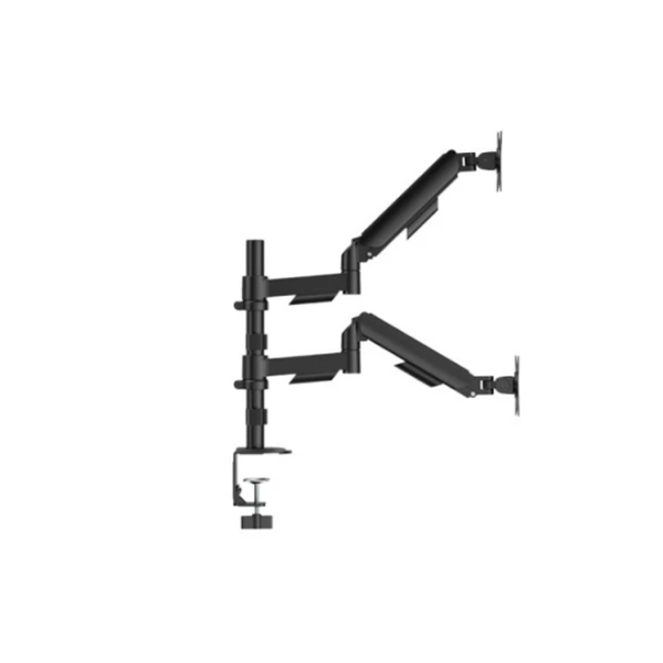 მონიტორის საკიდი Gembird Adjustable 2-Display Mounting Arm 17”-32”(MA-DA2P-02)