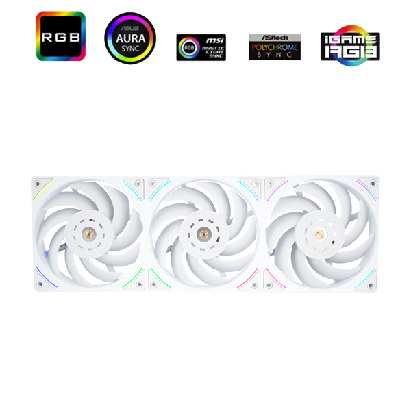 THERMALRIGHT TL-UB36RW Reverse White 3 in 1 Case Fan