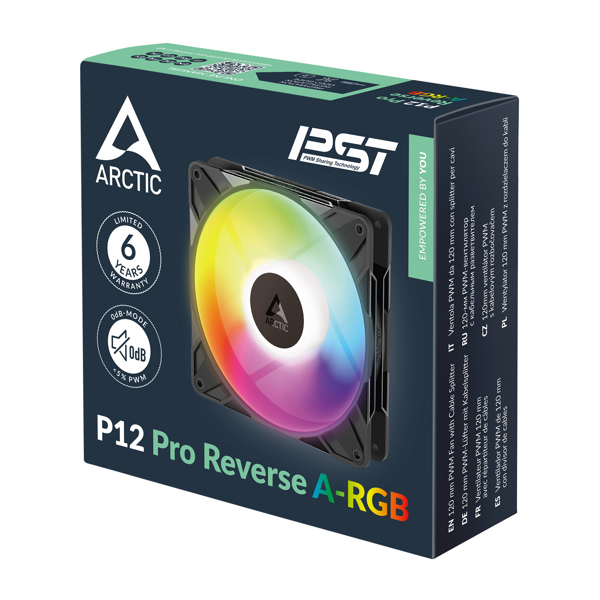 Arctic P12 Pro Reverse A-RGB ACFAN00322A